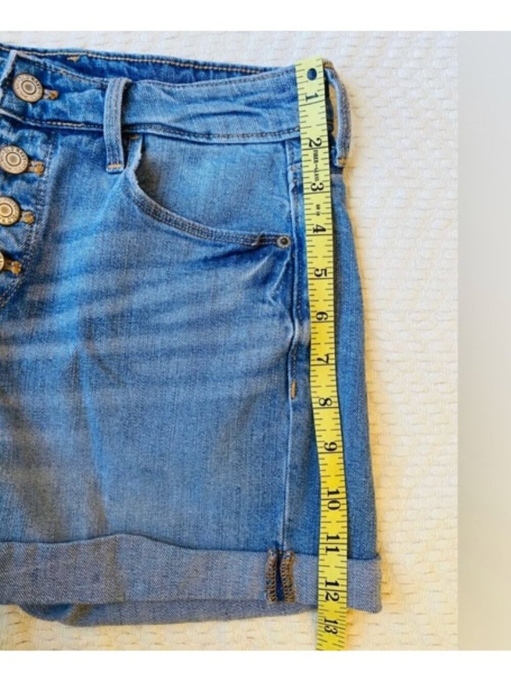 Bundle of 2 Pairs of Old Navy Denim Shorts Size 2 - Picture 8 of 15
